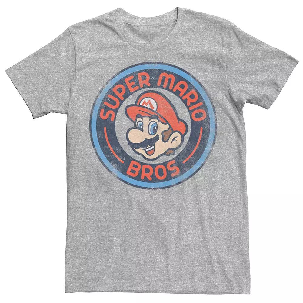 Men's Super Mario Bros. Head Badge Tee,  Product Image