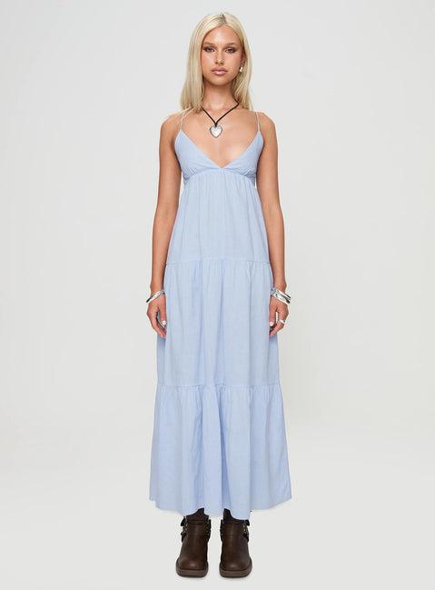 Chelsea Maxi Dress Blue Product Image
