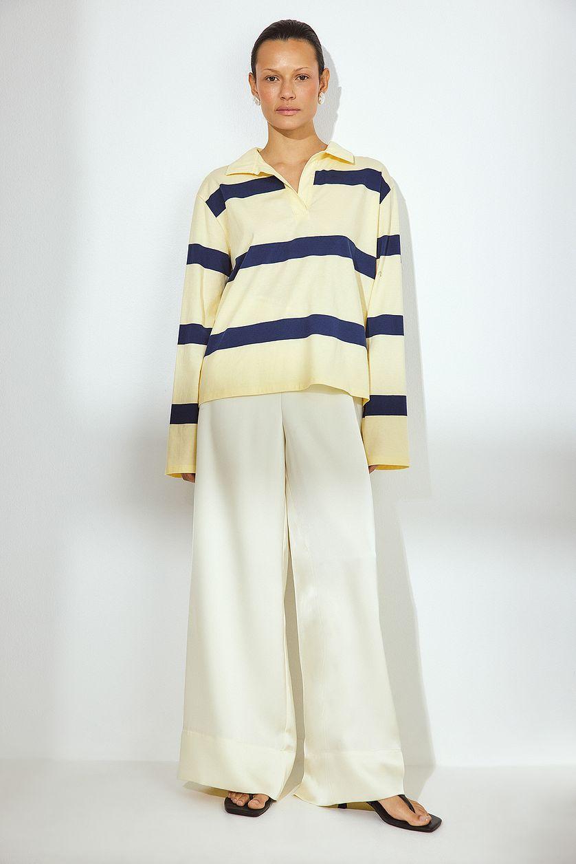 Long Sleeve Polo Shirt Product Image