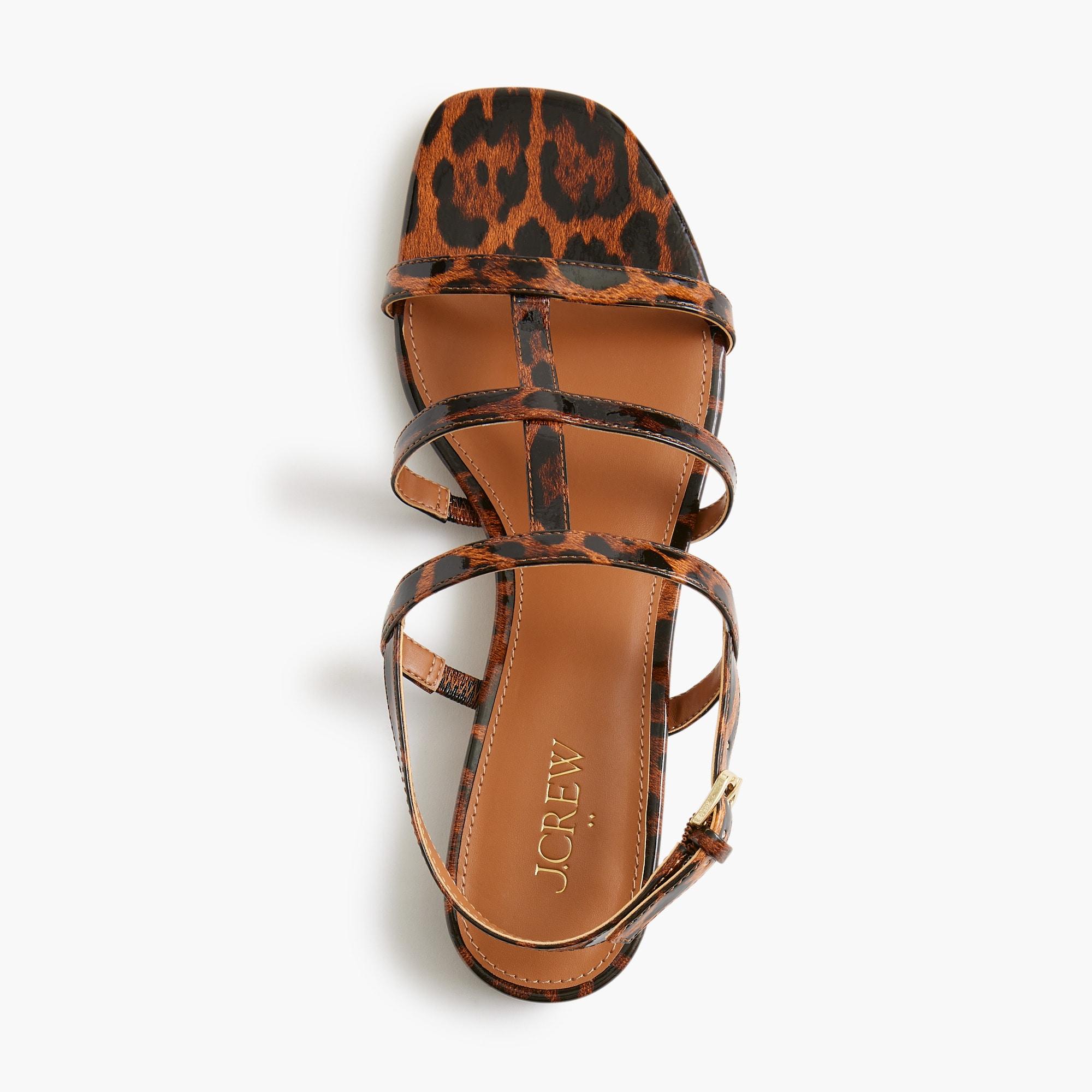 Caged ankle-strap sandals Product Image