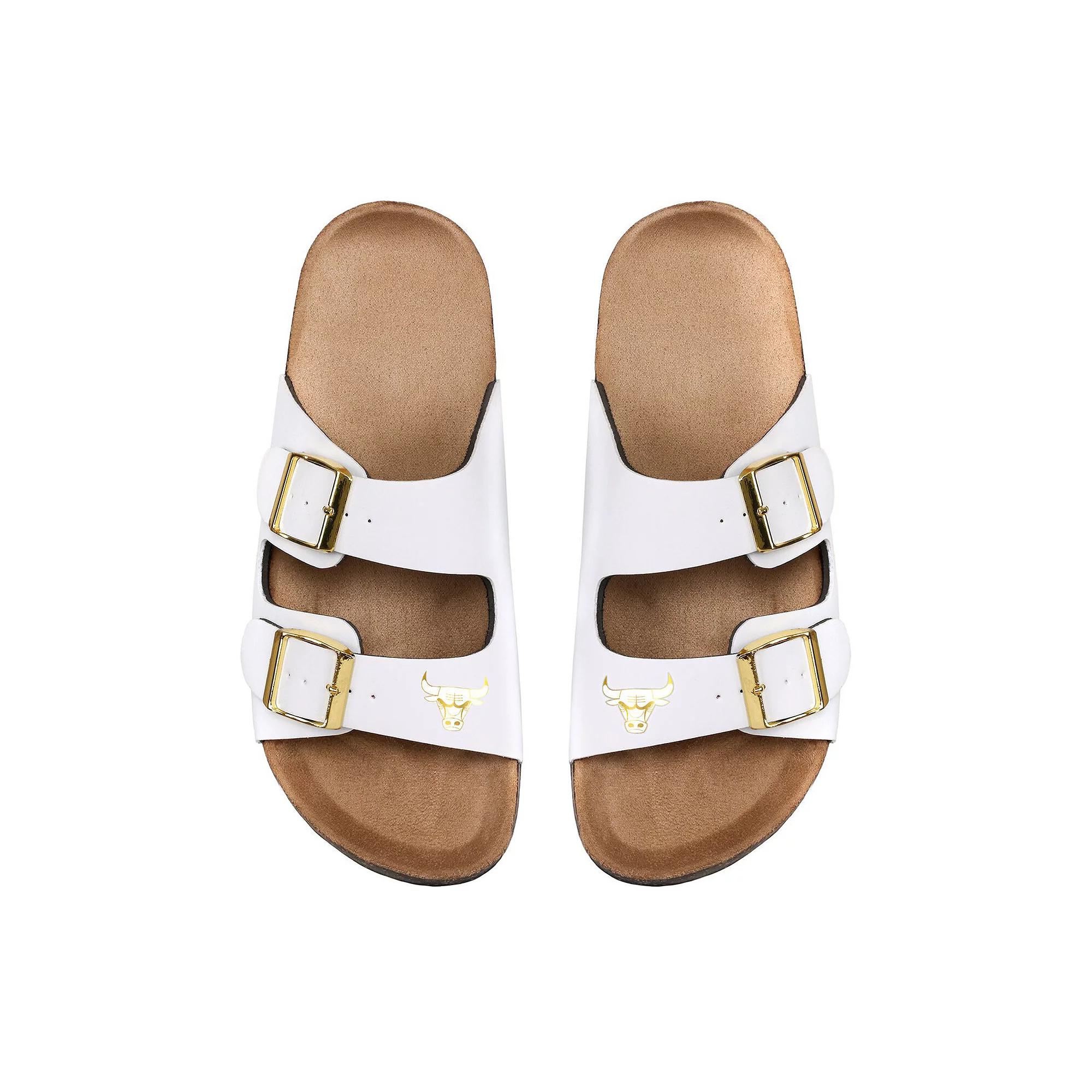 Women's FOCO Philadelphia 76ers Double-Buckle Sandals,  Product Image