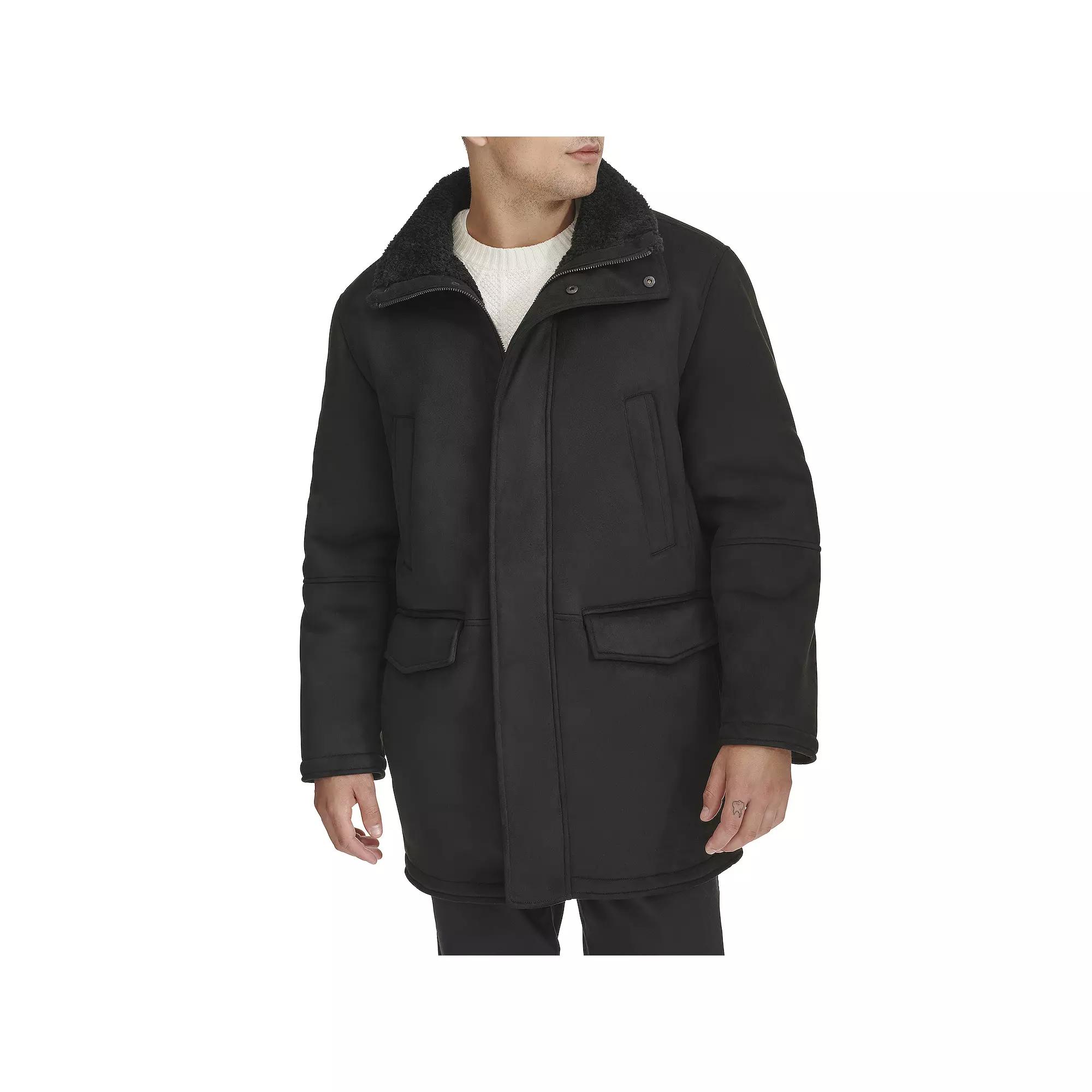 Men's Dockers® Faux Shearling 34" Walking Coat,  Product Image