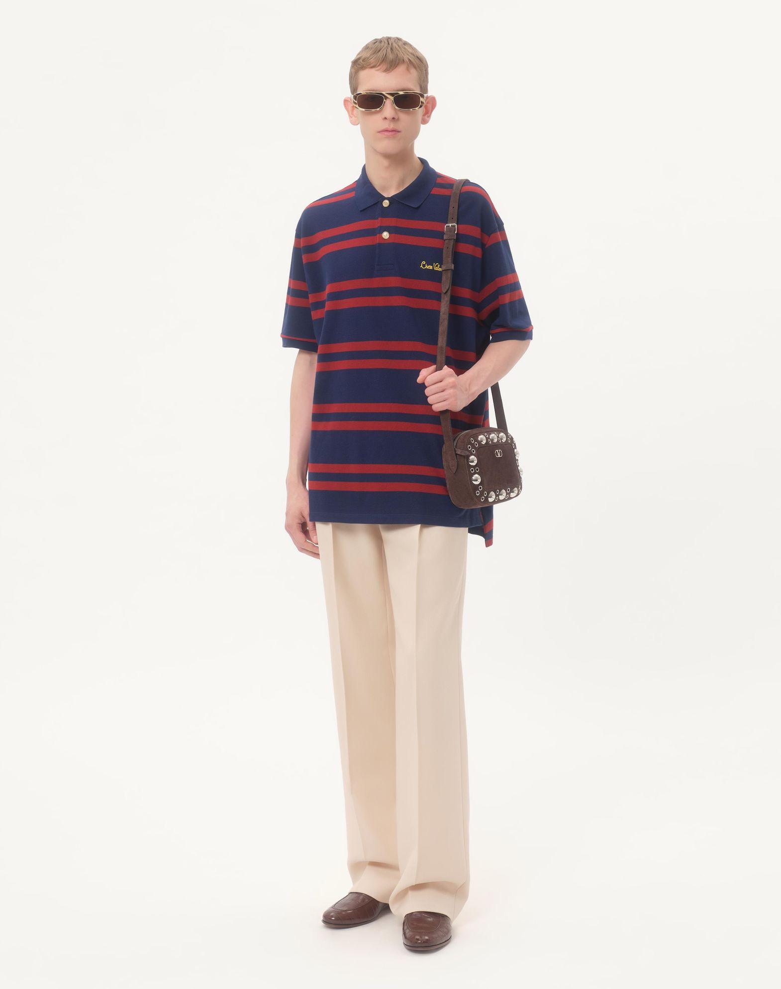 Valentino Garavani Nellcôte Suede Shoulder Bag Product Image