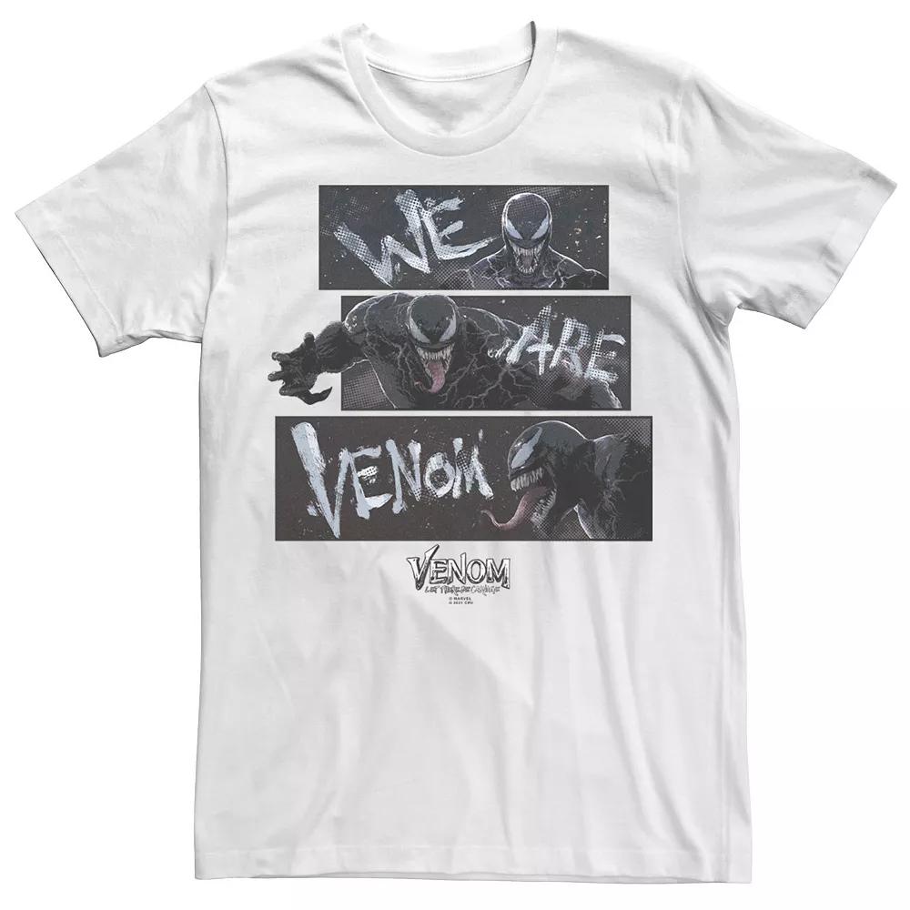Big & Tall Marvel Venom: Let There Be Carnage We Are Venom Panels Tee, Men's,  Product Image