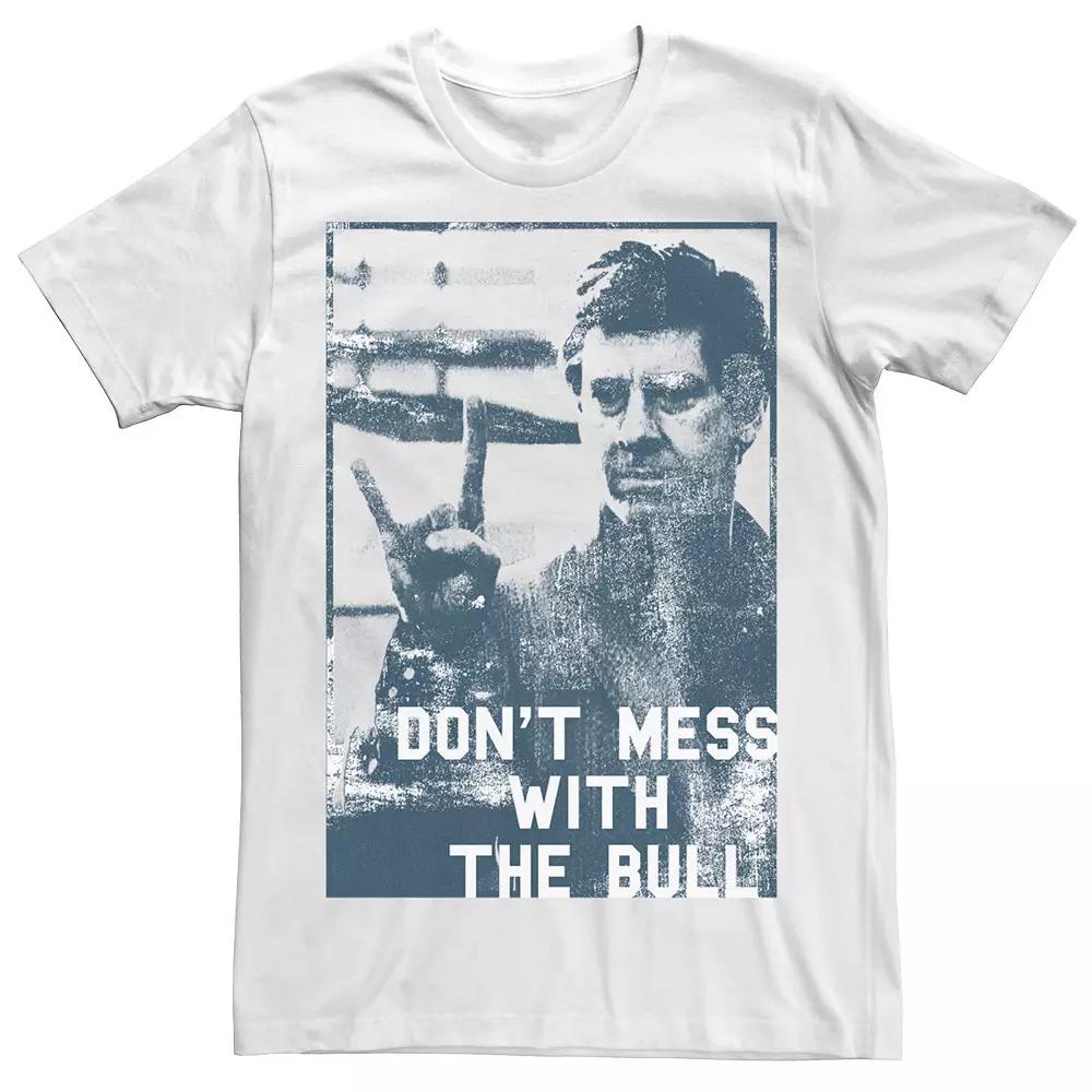 Men's Breakfast Club Don't Mess With The Bull Graphic Tee, Size: XXL, White Product Image