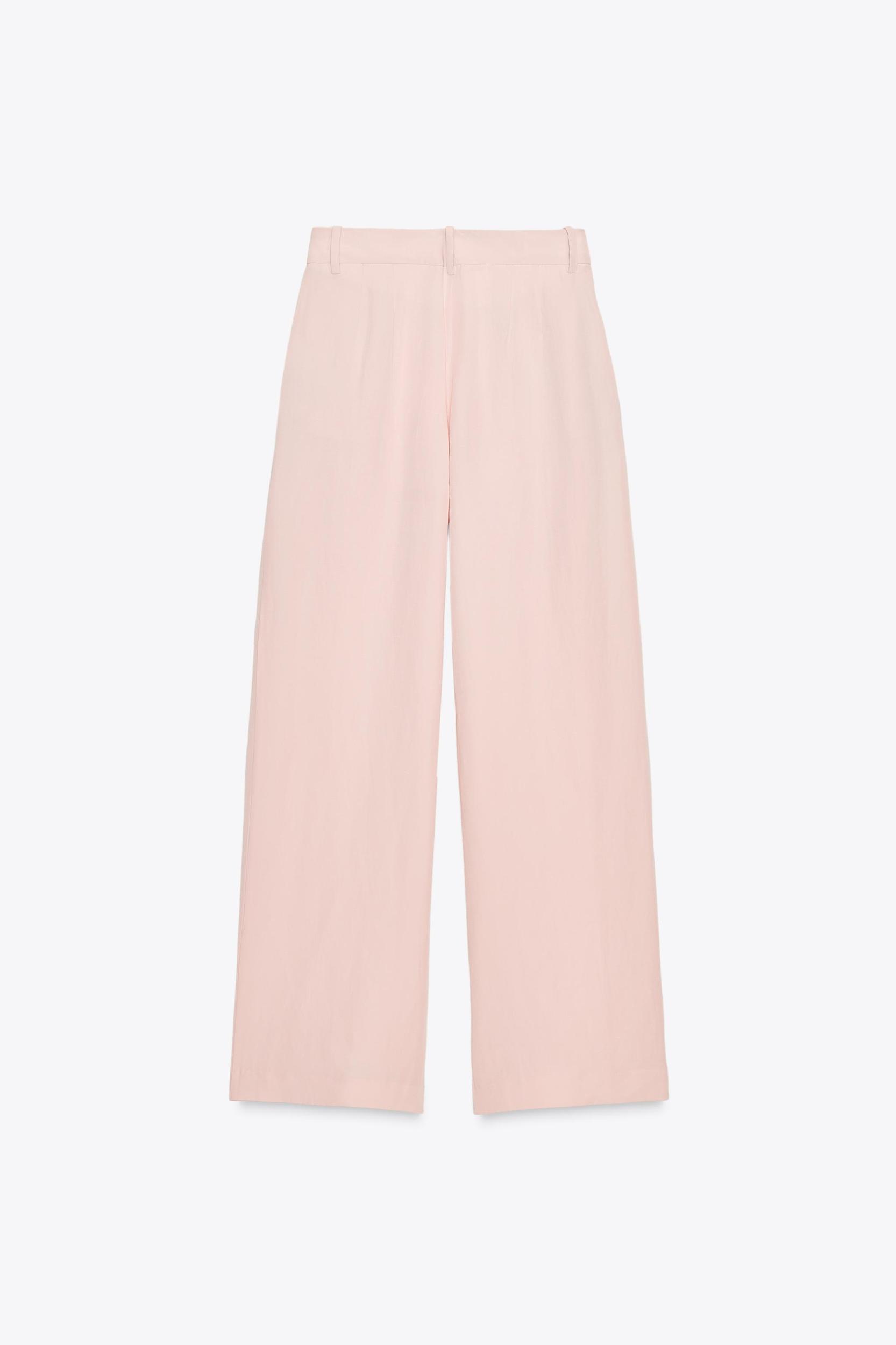 PLEATED WIDE LEG PANTS Product Image