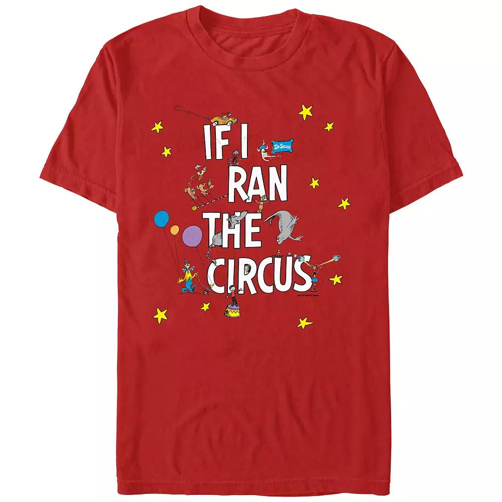 Men's Dr. Seuss If I Ran The Circus Graphic Tee,  Product Image