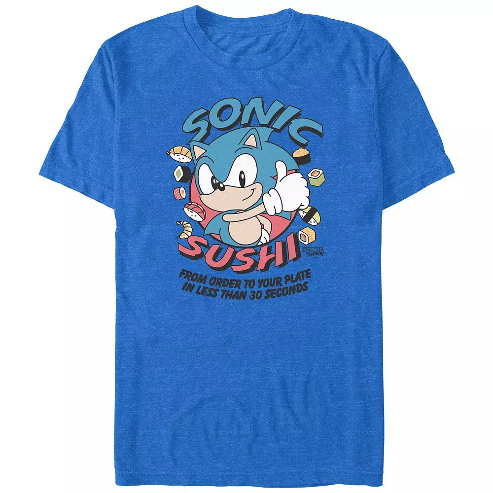 Big & Tall Sonic The Hedgehog Sonic Sushi Graphic Tee, Men's,  Product Image