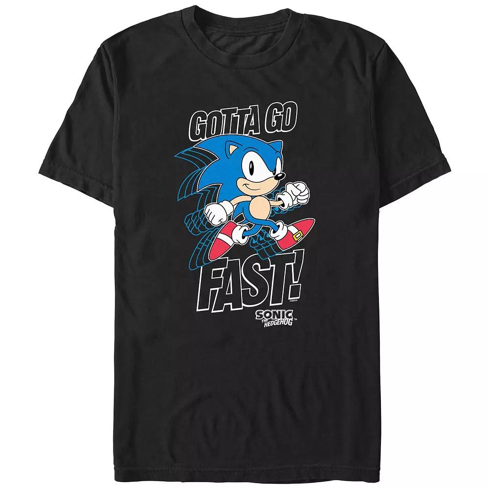 Men's Sonic The Hedgehog Strike A Pose Graphic Tee,  Product Image