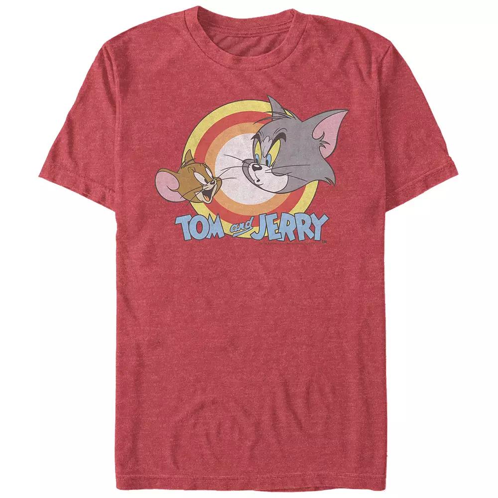 Big & Tall Tom & Jerry Classic Friends Graphic Tee, Men's,  Product Image