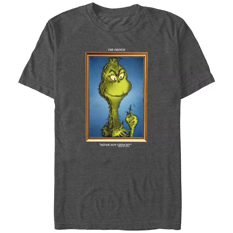 Big & Tall Dr. Seuss Grinch Portrait Never Not Grinchy Graphic Tee, Men's,  Product Image