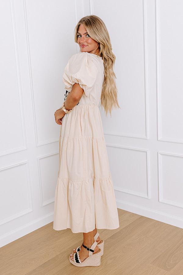 Southern Smiles Crochet Midi in French Vanilla Product Image