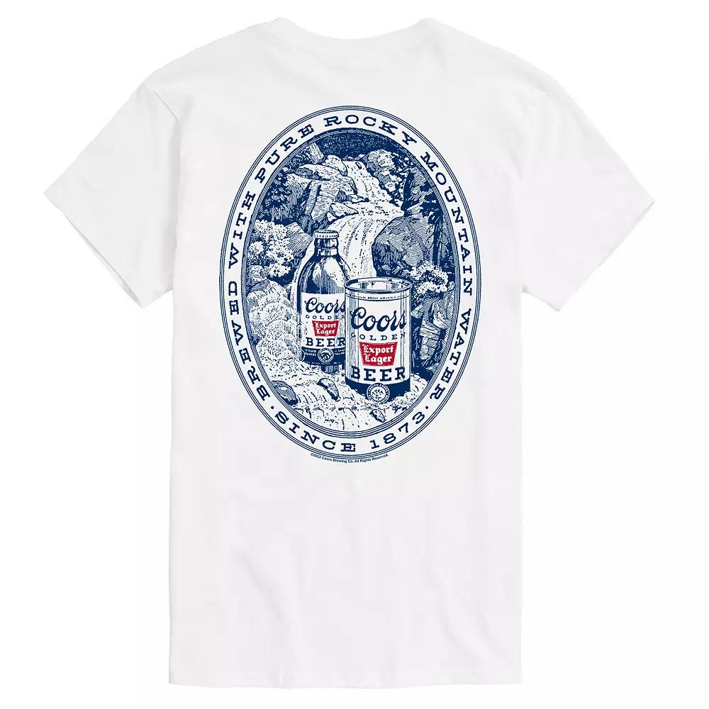 Big & Tall Coors Banquet Rocky Mountain Graphic Tee, Men's,  Product Image