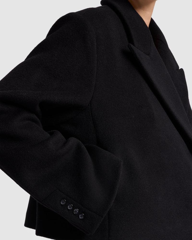 Cropped Wool Jacket Product Image