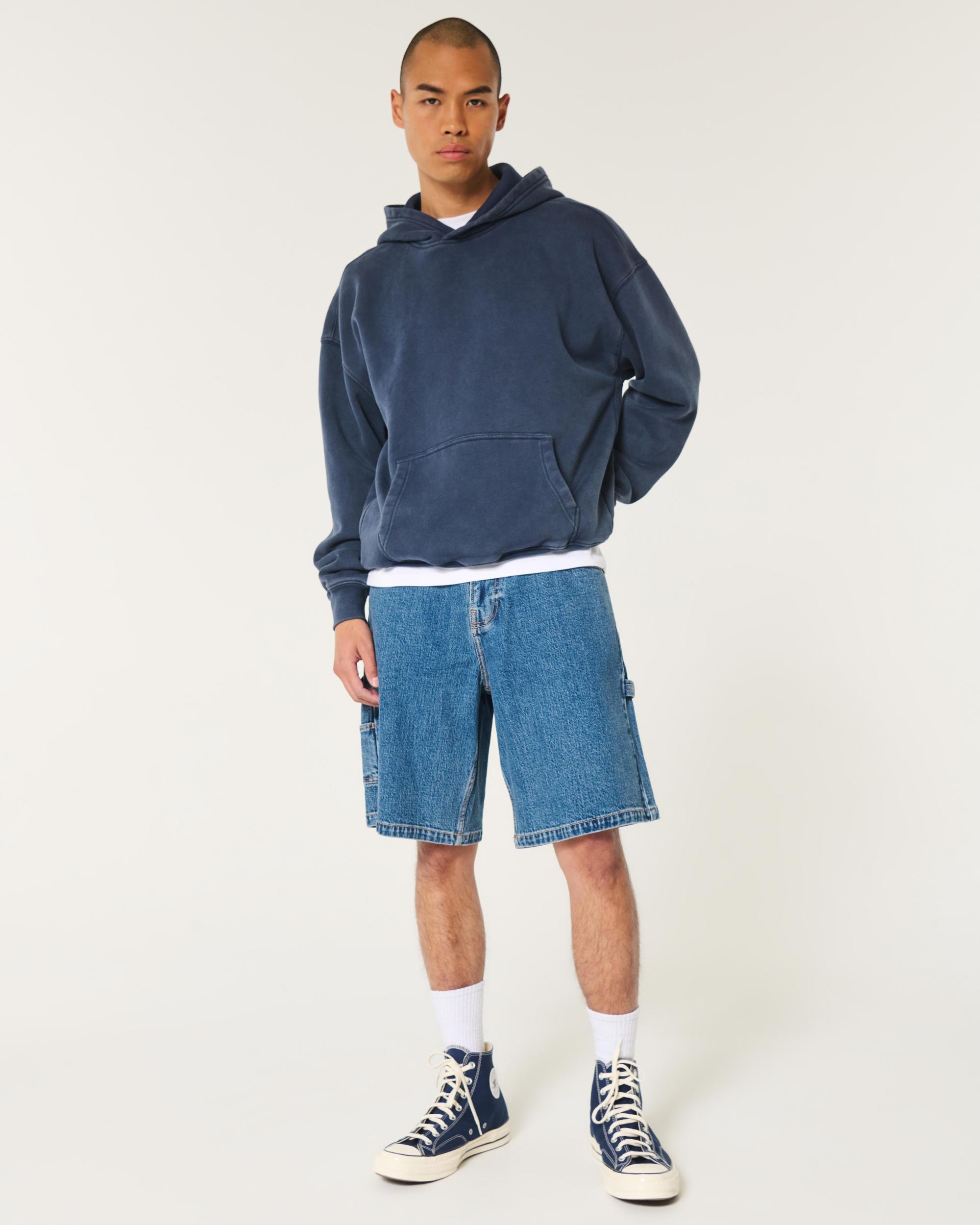 Boxy Washed Hoodie Product Image