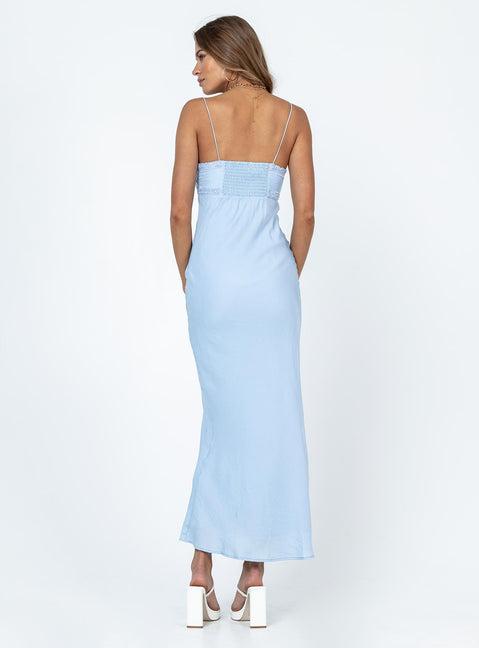 Emily Maxi Dress Blue Product Image