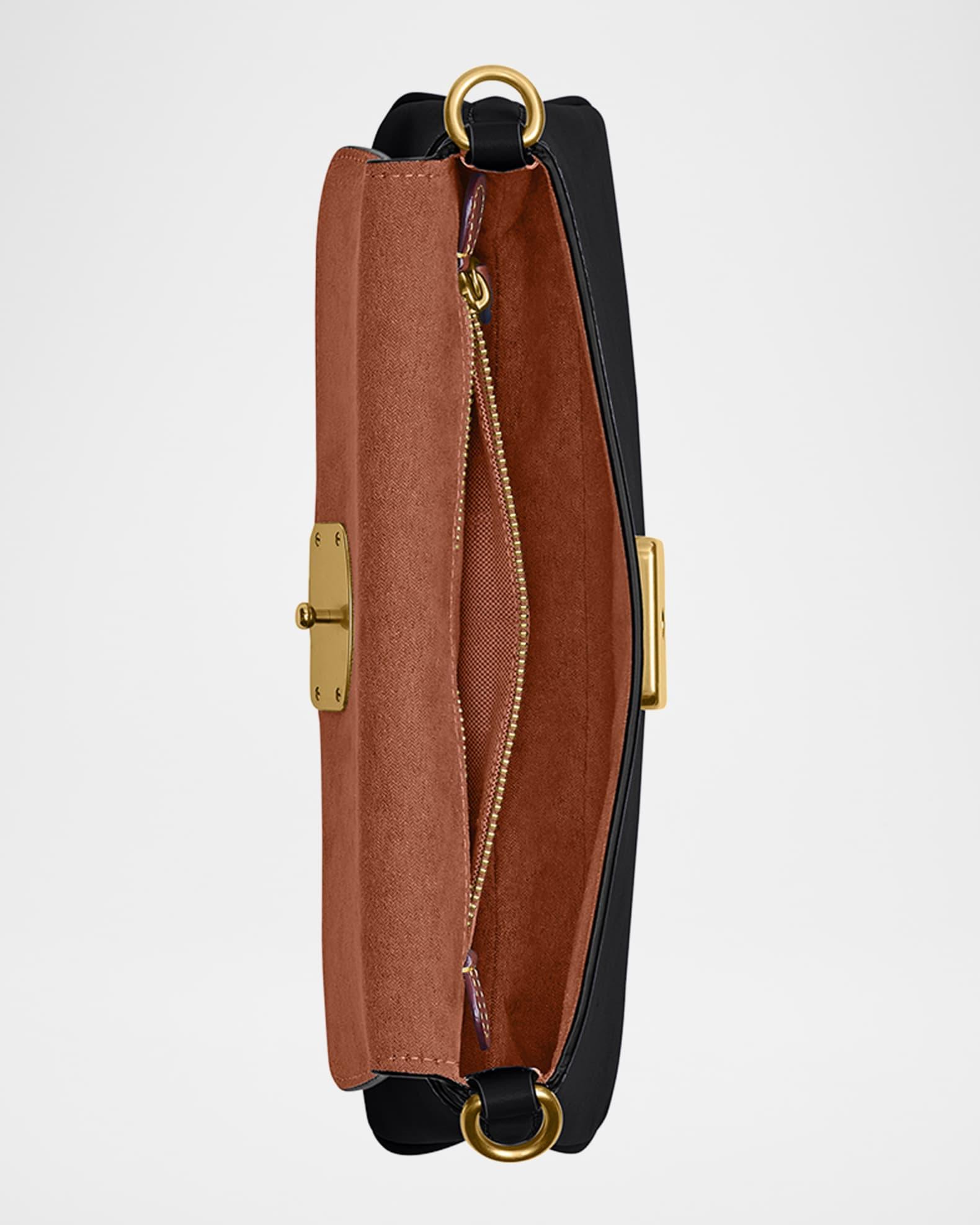 Jet Refined Calf Leather Shoulder Bag Product Image