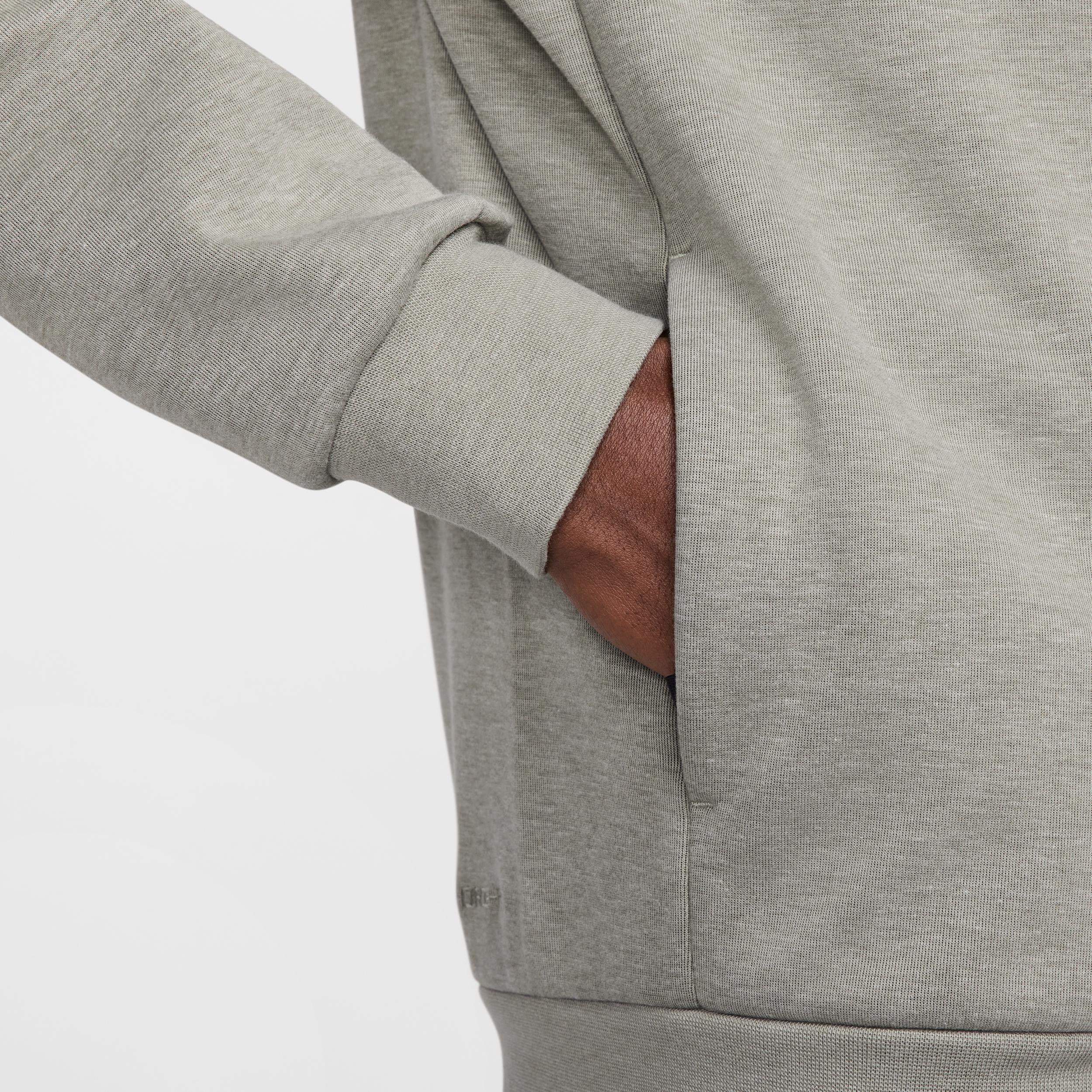 Nike Mens Primary Fleece Dri-FIT UV Pullover Performance Hoodie | FZ0969-320 Product Image