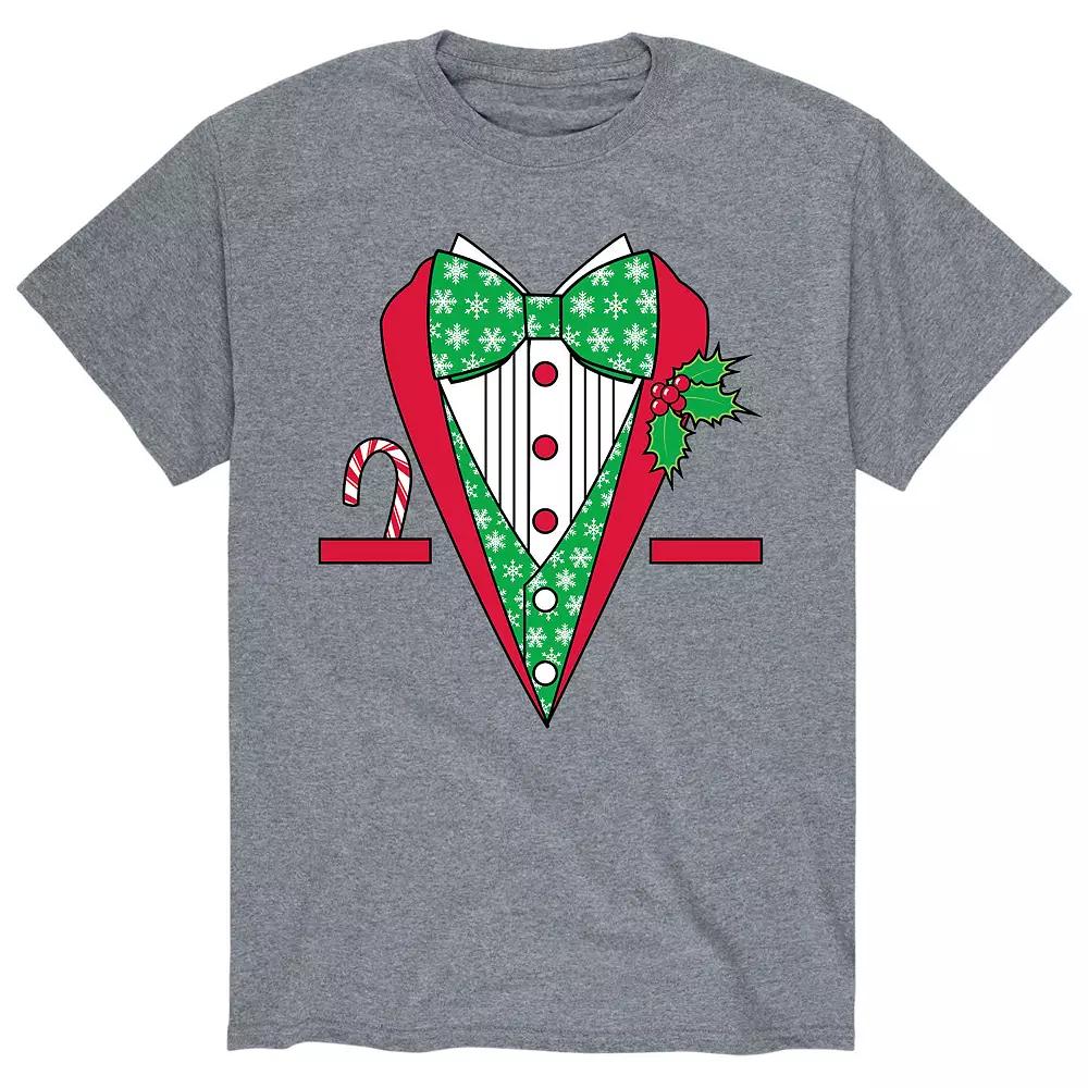 Men's Christmas Tuxedo Tee,  Product Image