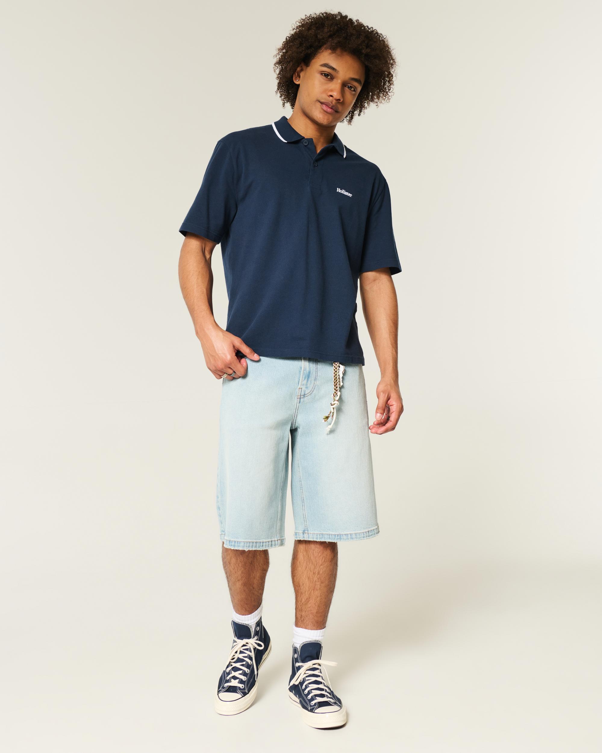 Relaxed Logo Polo Product Image