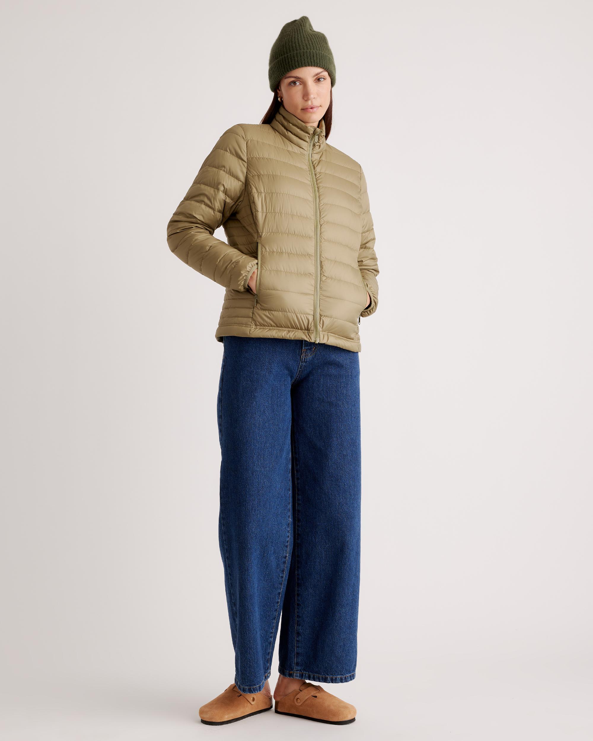 Quince | Women's Lightweight Down Packable Puffer Jacket Size XL, Recycled Polyester Product Image