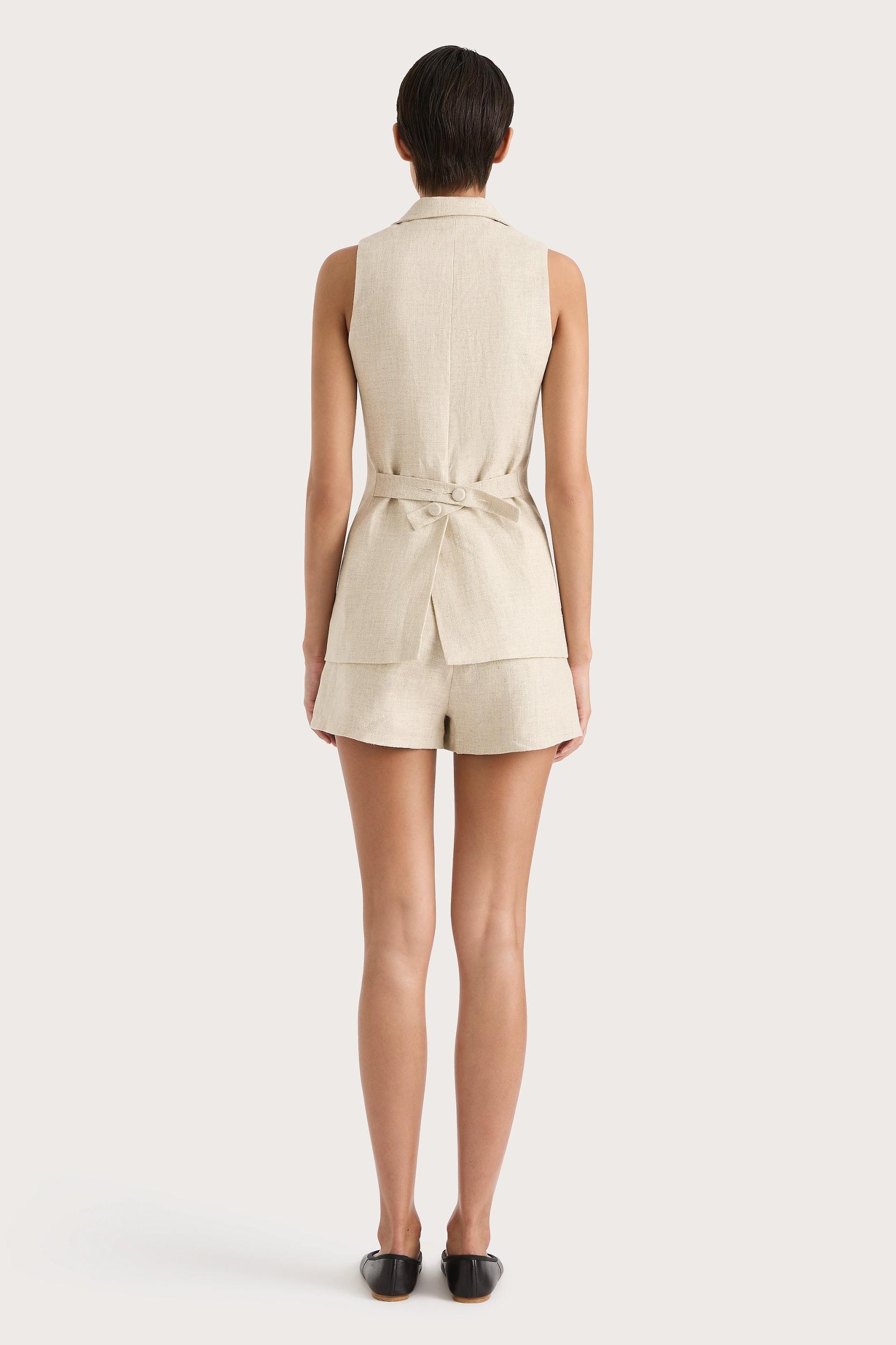 Lila Mini Shorts Natural - Final Sale Product Image