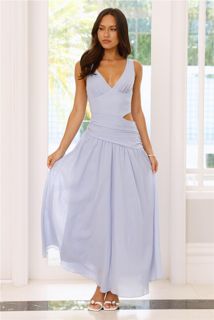 Ballet Babe Maxi Dress Blue Product Image