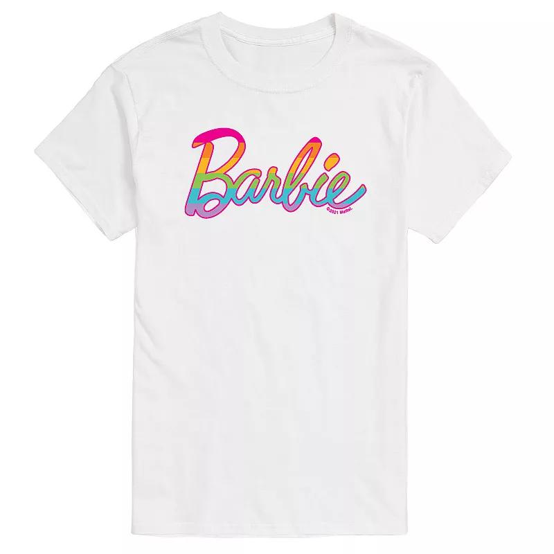 Men's Barbie Pride Rainbow Tee,  Product Image