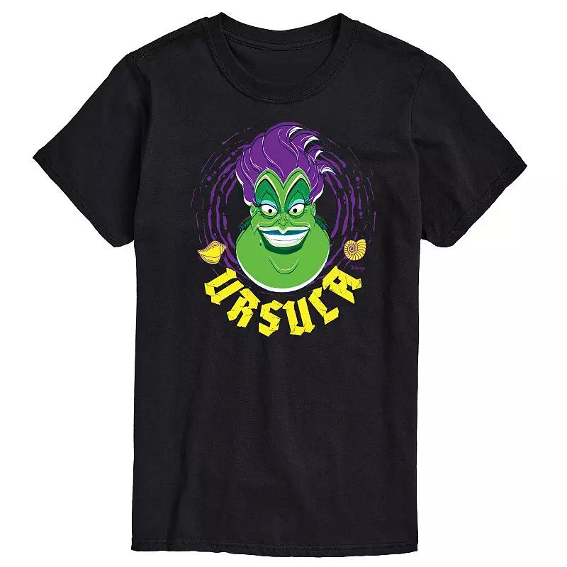 Disney Villains Ursula Big & Tall Graphic Tee, Men's,  Product Image