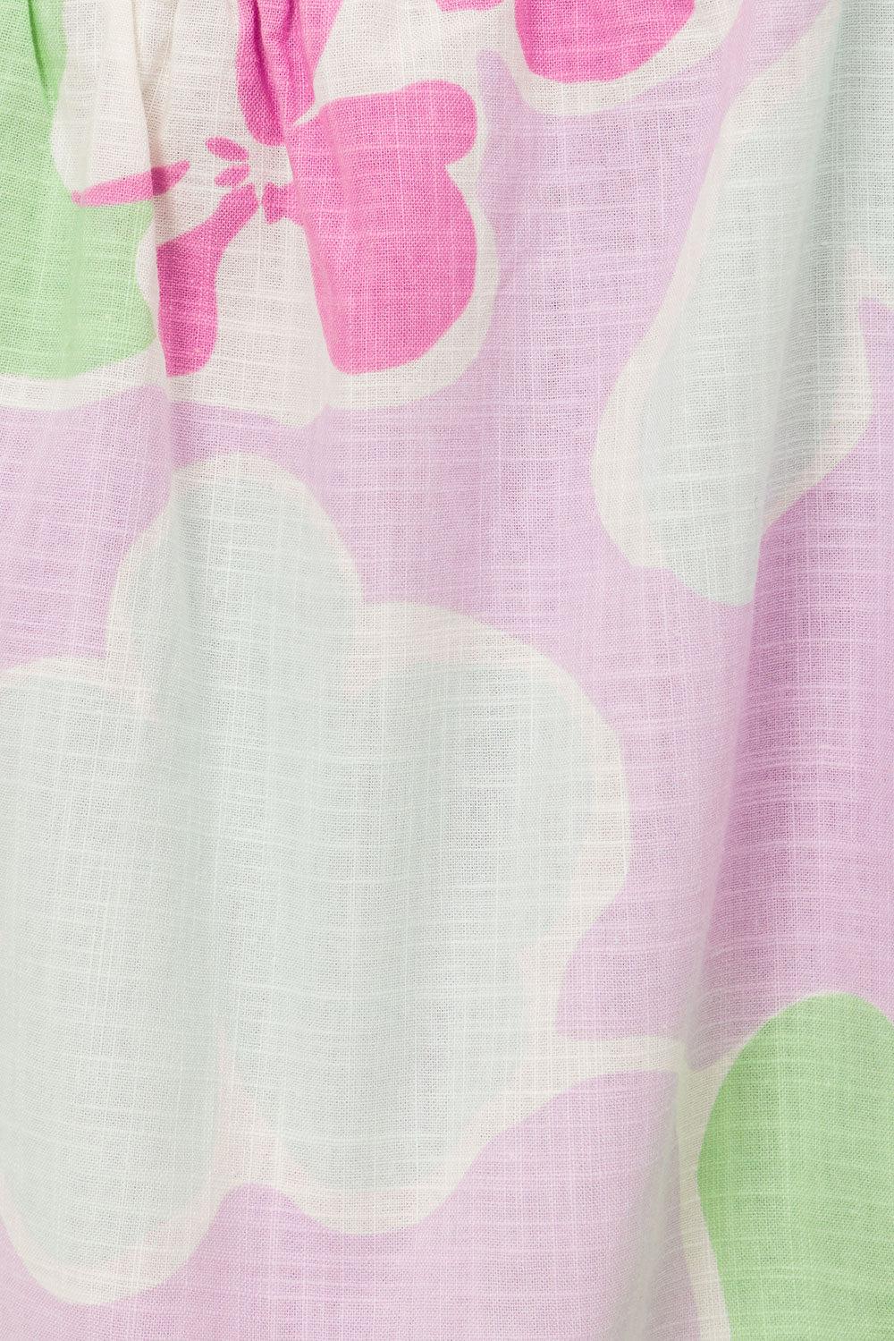 Backless Mars Top - Misty Floral Product Image