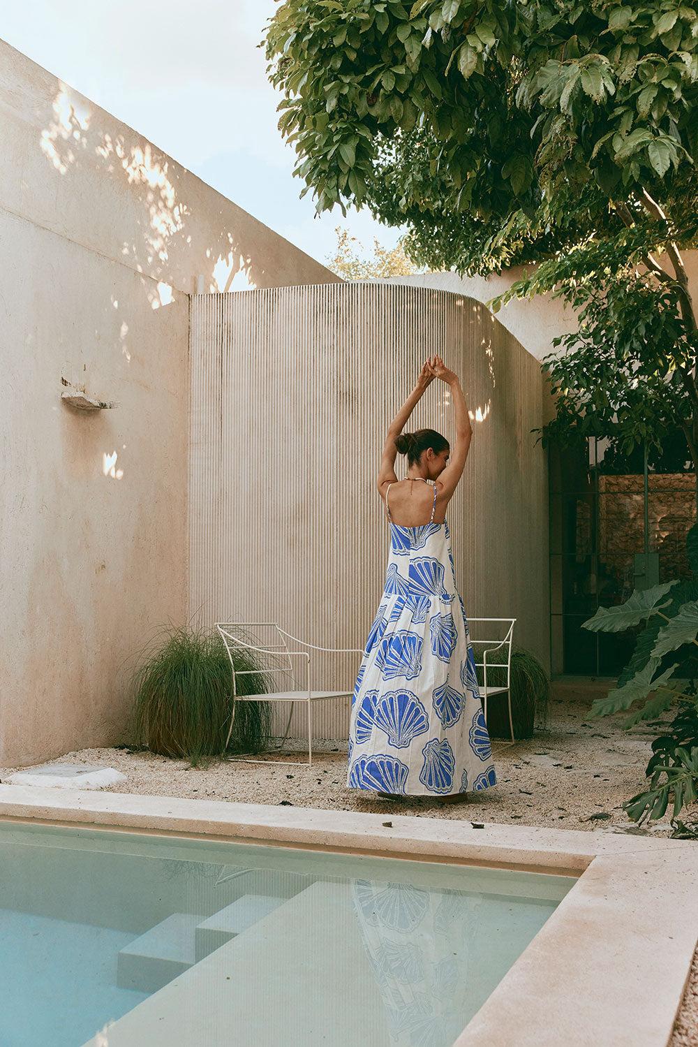 Bette Dress - Seashell Product Image