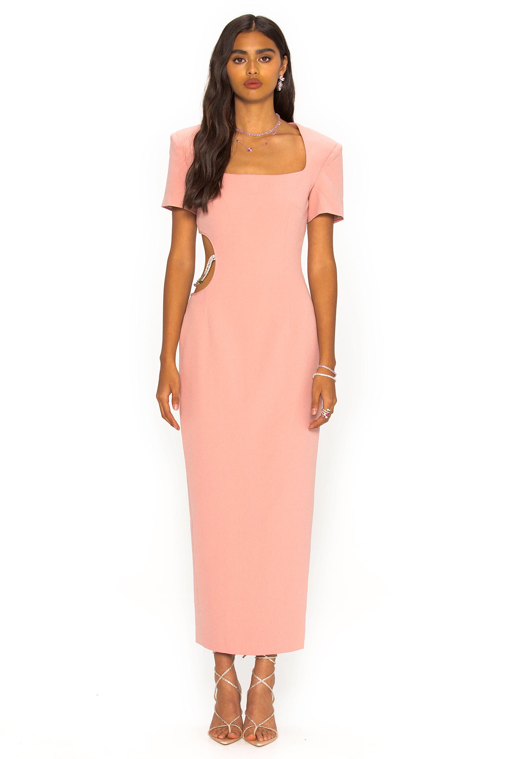 Zoe Dress (Coral) (Final Sale) Product Image