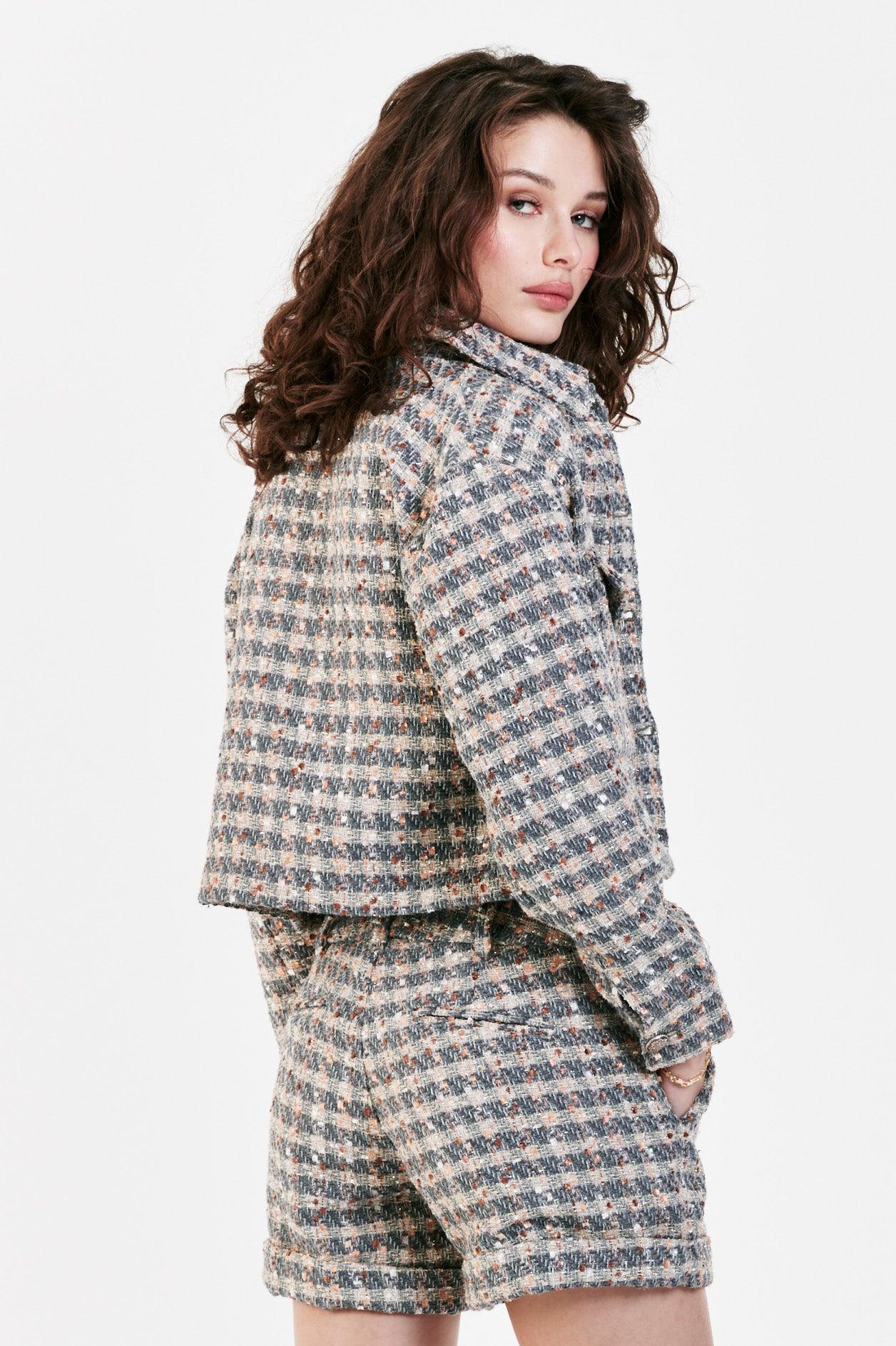Morgan Tweed Cropped Jacket Product Image