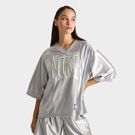 Womens Nike Sportswear Street Oversized Graphic Jersey Product Image