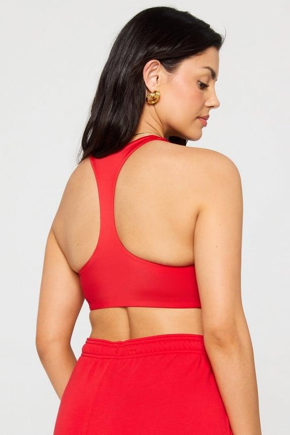 Zip-Front Swim Top Product Image