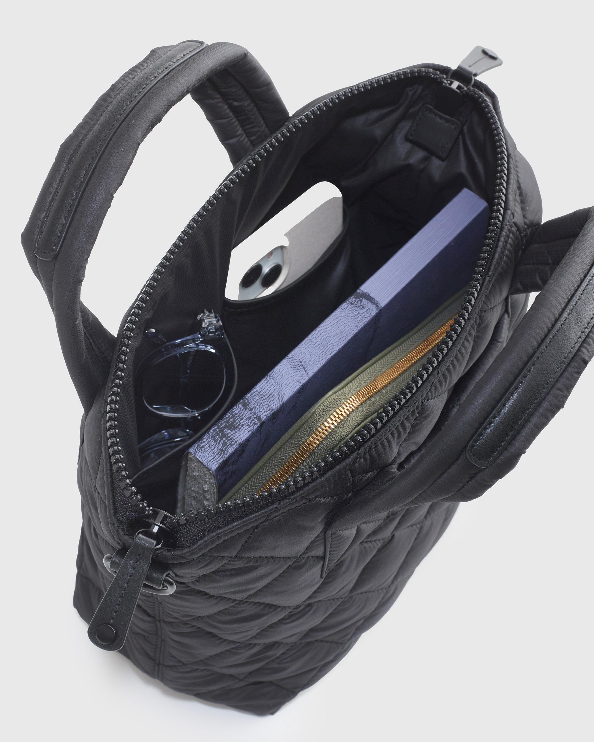 Quince | Women's Transit Quilted Small Crossbody Tote Recycled Polyester Product Image