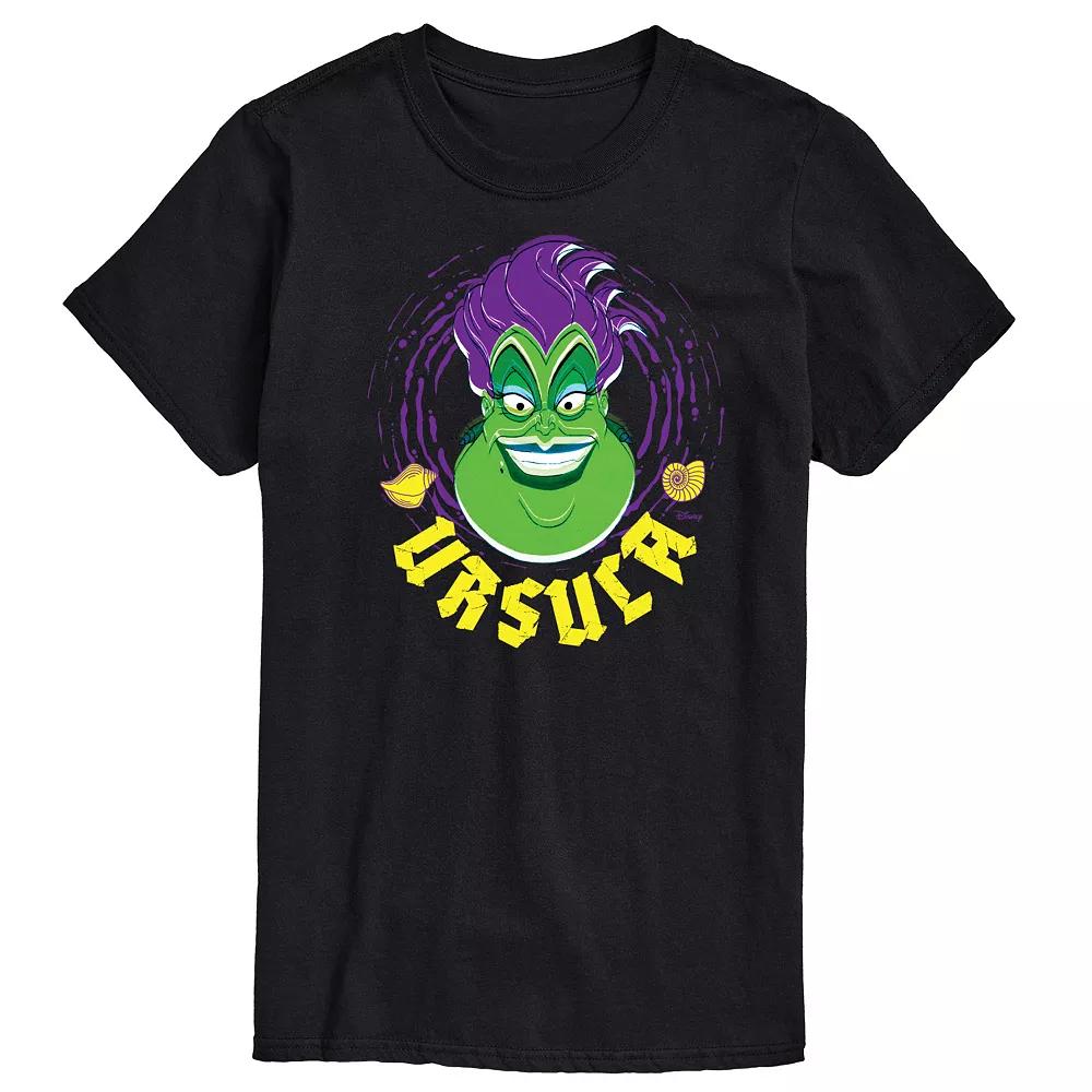Disney Villains Ursula Big & Tall Graphic Tee, Men's,  Product Image