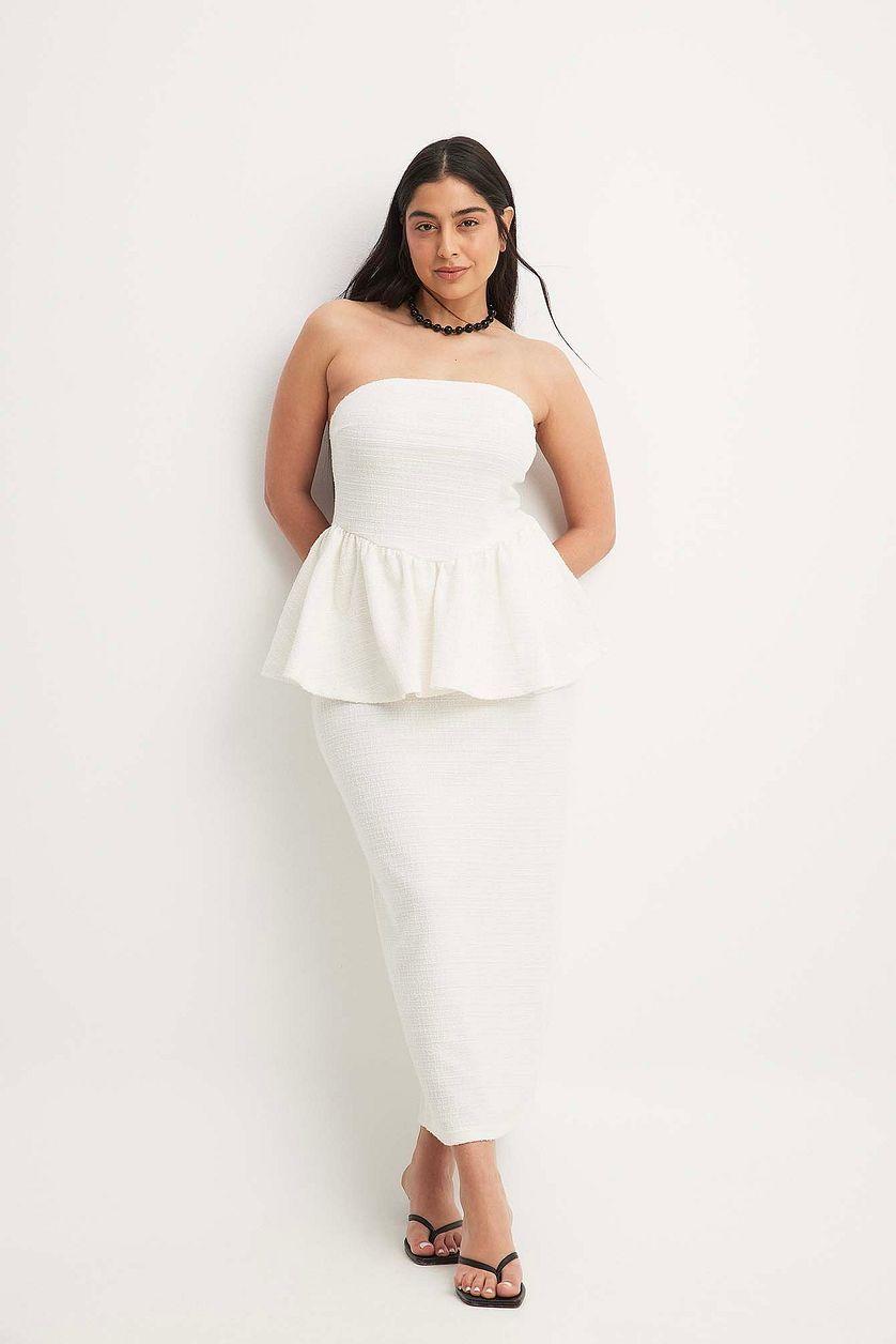 Tweed Maxi Skirt Product Image