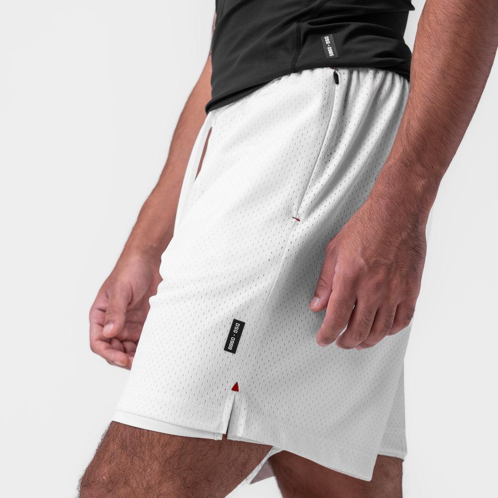 0988. Reversible 2-in-1 Short - White Male Product Image