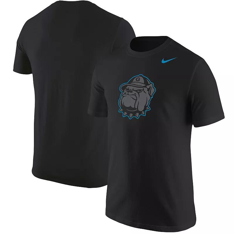 Men's Nike Black Georgetown Hoyas Logo Color Pop T-Shirt,  Product Image