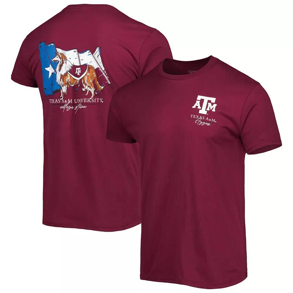Men's Maroon Texas A&M Aggies Hyperlocal Team T-Shirt, Size: Small, Red Product Image