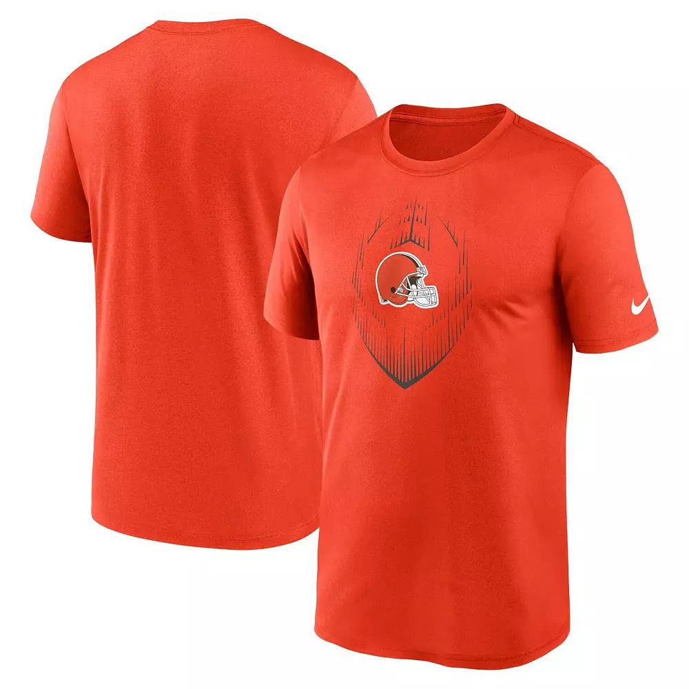 Men's Nike Orange Chicago Bears Primetime Legend Icon Performance T-Shirt,  Product Image