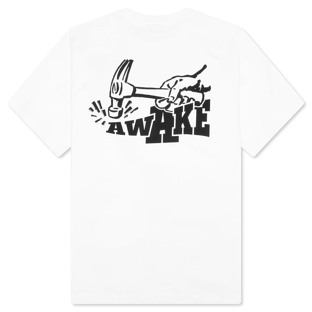 Hammer S/S Tee - White Male Product Image