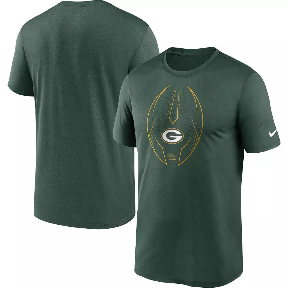 Men's Nike Green Green Bay Packers Legend Icon T-Shirt,  Product Image