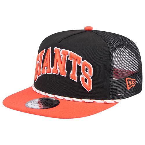 New Era Mens San Francisco Giants New Era Giants Golfer Throwback Snapback - Mens Product Image