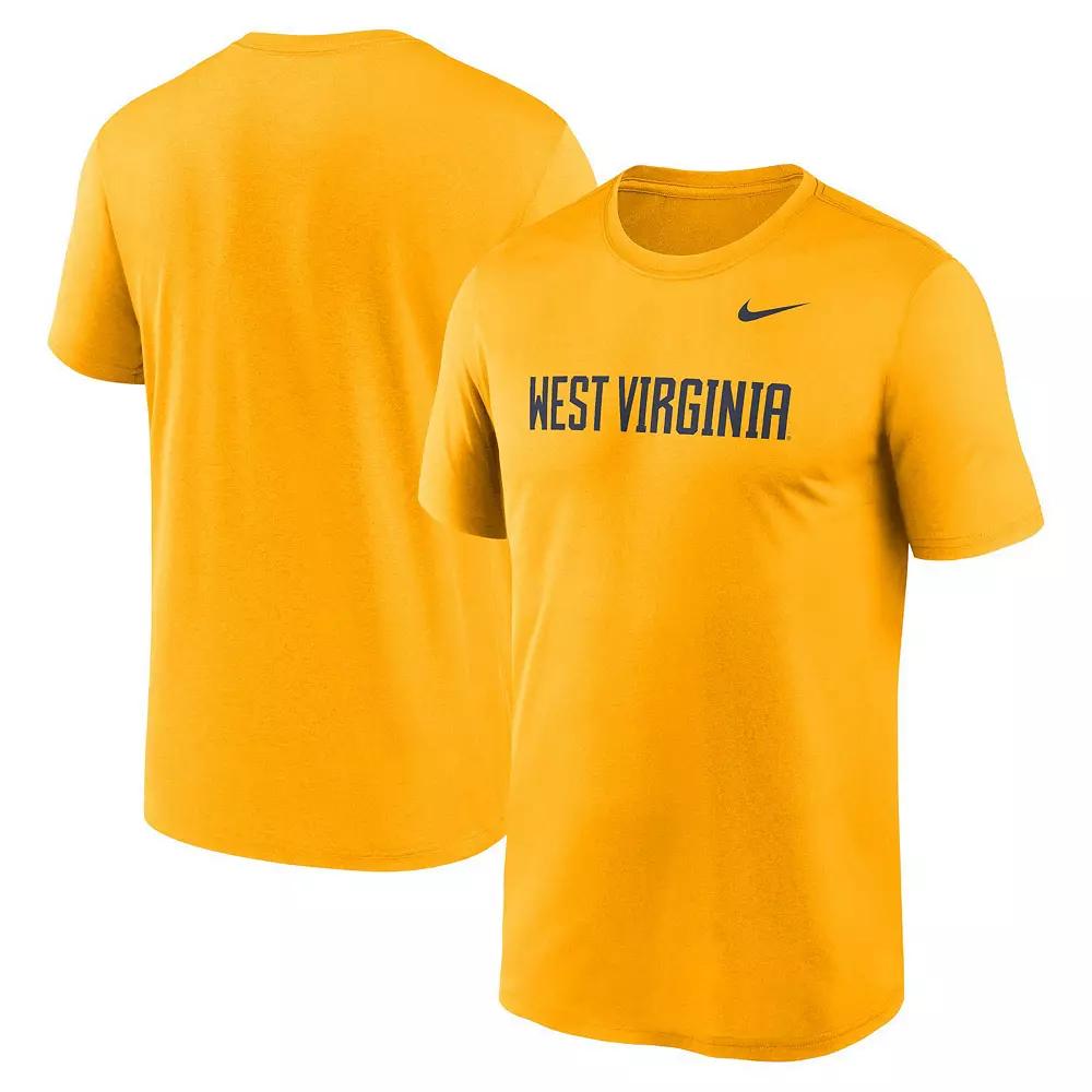 Men's Nike Gold West Virginia Mountaineers Primetime Legend Wordmark T-Shirt,  Product Image
