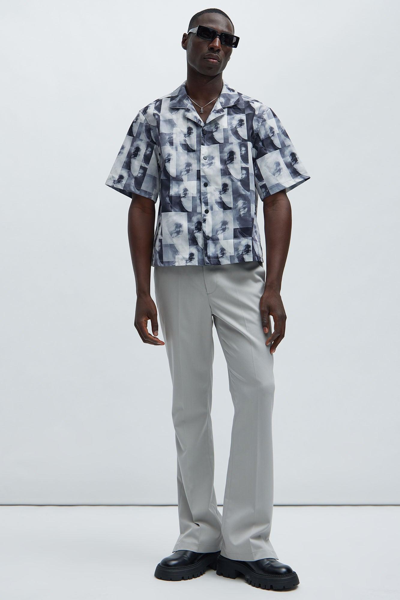 Ansel Shirt - Grey/combo Product Image