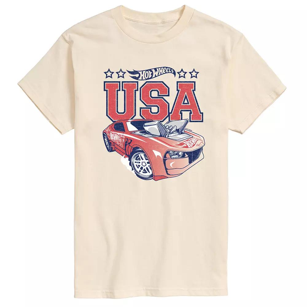 Men's Hot Wheels USA Graphic Tee,  Product Image