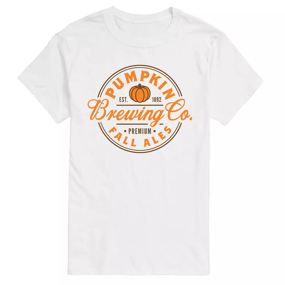 Big & Tall Pumpkin Brewing Co Graphic Tee, Men's,  Product Image