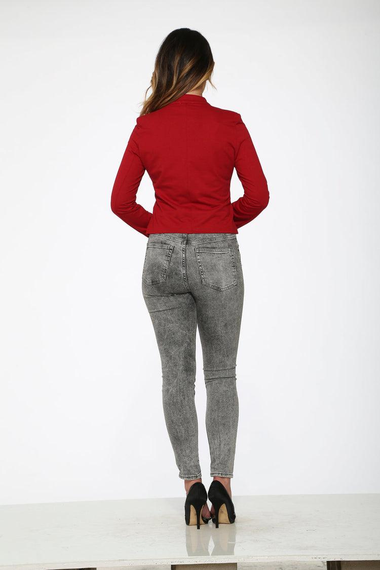 Red Military Jacket Product Image